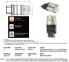 BA9s LED CANBUS T4 5×3030 SMD chip