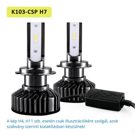 K103 H8 H9 H11 LED 80W 12000lm CSP chip