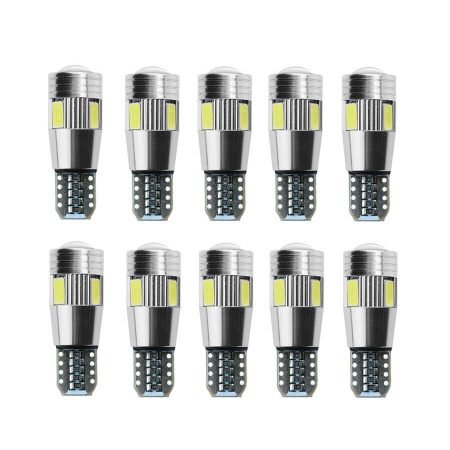 T10 W5W 194 6×5730 SMD CANBUS LED