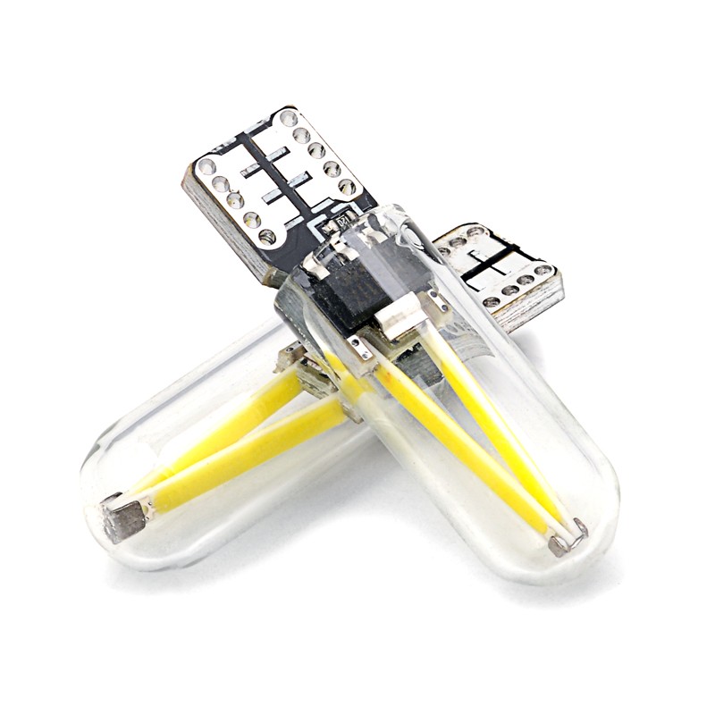 Auto-LED-Lampe W5W T10 COB 12V 24V 360 * Filament