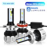 T11 mini LED CANBUS 80W 12000lm IP68 PHILIPS ZES chip